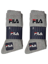 FILA - 9505 Calzini Tennis Spugna Unisex - 3 Paia