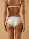 Slip Short Donna Jadea 522 in Cotone Modal e Pizzo - 6 Pezzi