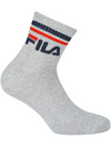 FILA - 9398 Calzini Quarter Unisex in cotone - 3 Paia