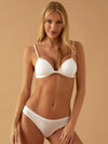 Jadea - Reggiseno a Triangolo Imbottito in Cotone Modal JULY