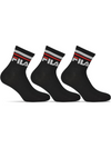 FILA - 9398 Calzini Quarter Unisex in cotone - 3 Paia