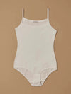 Body Donna Spalline Sottili in Cotone Jadea 4155