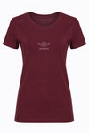 UMBRO - T-shirt donna in cotone elasticizzato