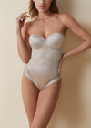 SELENE - BODY MIRANDA senza spalline con ferretto Coppa-C