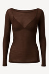 Maglia Donna Scollo A Barca con Cashmere Jadea 4064
