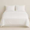 IRGE - Completo letto matrimoniale in cotone tinta unita