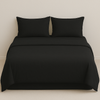 IRGE - Completo letto matrimoniale in cotone tinta unita