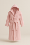 Accappatoio Microfibra Unisex Con Cappuccio