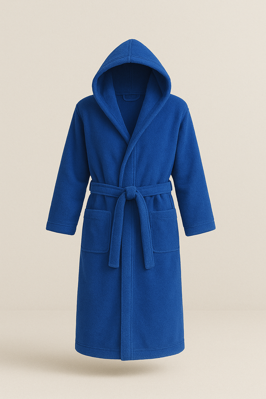 Accappatoio Microfibra Unisex Con Cappuccio