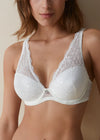 SELENE - IRINA Reggiseno Bralette in pizzo con ferretto Coppa-C