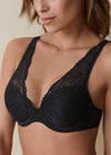 SELENE - IRINA Reggiseno Bralette in pizzo con ferretto Coppa-C