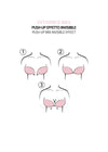 Love and Bra - INVISIBLE BRA Coppe Adesive Effetto Push-Up