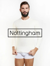 NOTTINGHAM - Maglietta manica lunga uomo in lana e cotone 3 Pezzi - TL18