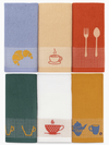 VINGI - Strofinacci in 100% cotone - 6 Pezzi