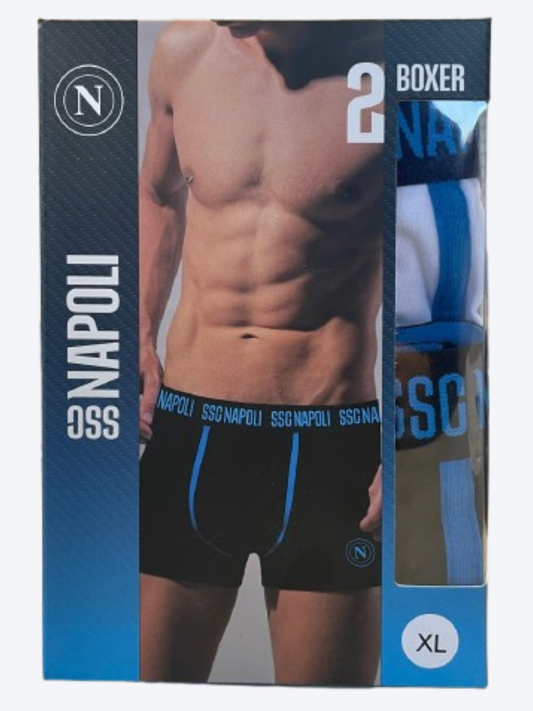 Boxer uomo SSC NAPOLI - 2 Pezzi - BPBX 010