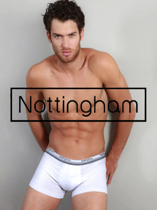 NOTTINGHAM - Boxer uomo in cotone elastico esterno 6 Pezzi - BX80