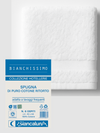 BIANCALUNA - Asciugamano Ospite Spugna 100% Cotone Collezione Hotellerie - 6 Pezzi