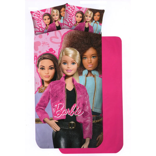 HERMET - Completo Letto Singolo BARBIE in cotone