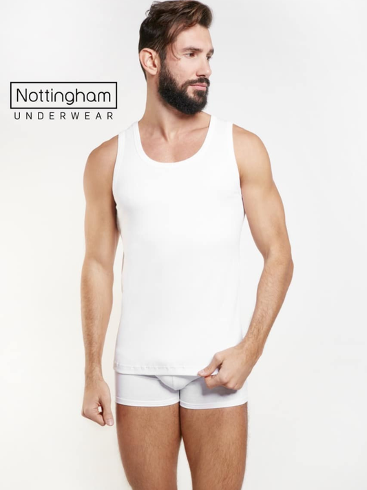 NOTTINGHAM - Canotta uomo spalla larga in cotone - 3 Pezzi - SWING