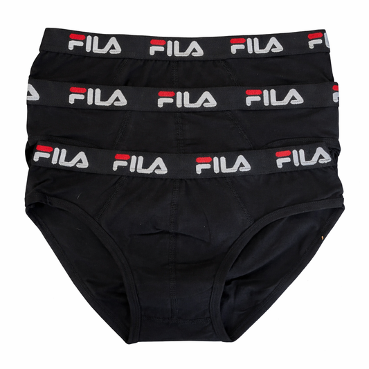 FILA - Slip uomo elastico esterno 3 Pezzi - FU5233
