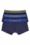 BIKKEMBERGS - Boxer uomo elastico esterno 3 pezzi - 21011T