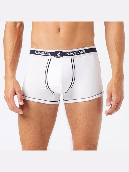 NAVIGARE - 312 Boxer Uomo Cotone Elasticizzato Assortito - 6 Pezzi