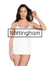 NOTTINGHAM - Canotta donna spalla stretta in cotone jersey 3 Pezzi - VS4014