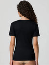 T-shirt Donna Cotone e Pizzo Macramè Jadea 9002 - 3 Pezzi