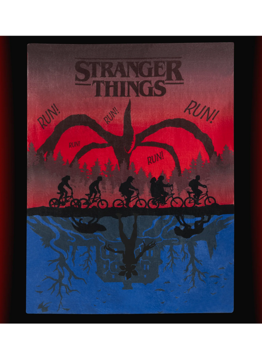 IMETEC - Plaid Riscaldabile STRANGER THINGS 160x120