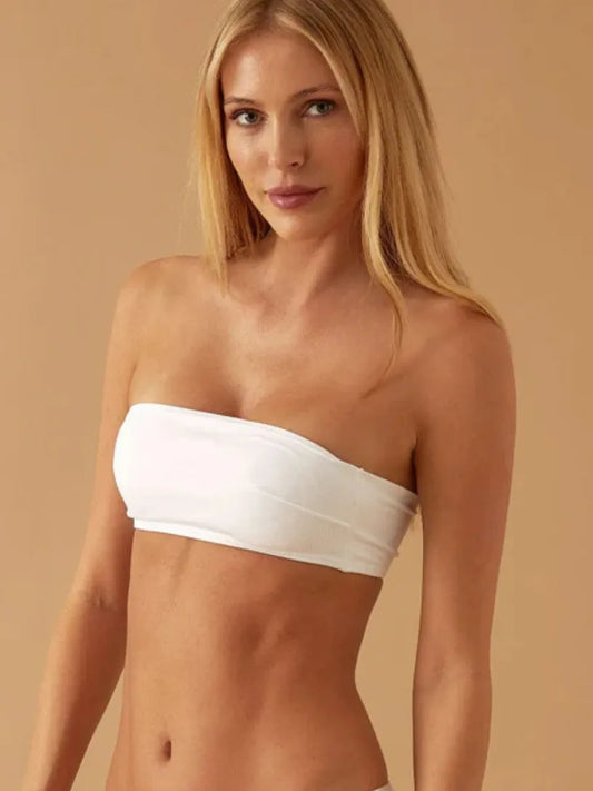Jadea - Reggiseno Top a Fascia in Cotone Modal JADA