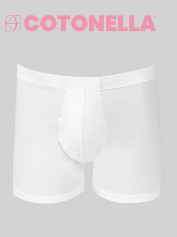 COTONELLA - Boxer uomo in cotone con apertura laterale - Art.8308