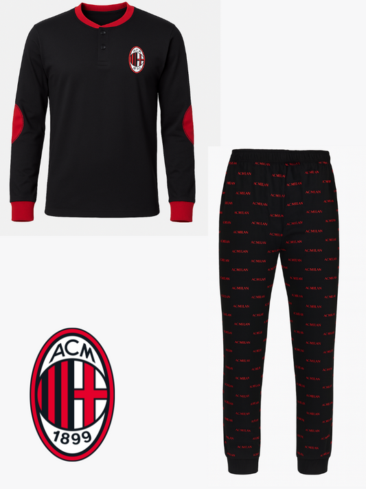 Pigiama uomo MILAN in caldo cotone - T10 1095