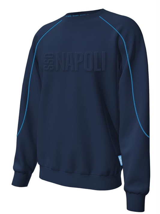 Felpa SSC NAPOLI - FLPN F10 1085 - Blu