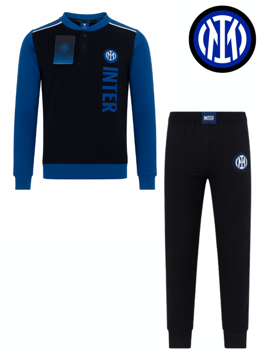 Pigiama uomo INTER in caldo cotone - T10 1185