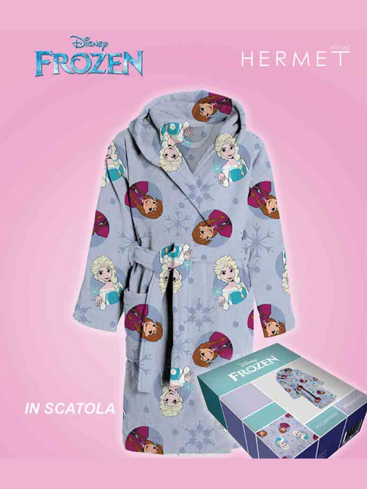 HERMET - Accappatoio bimba in spugna FROZEN