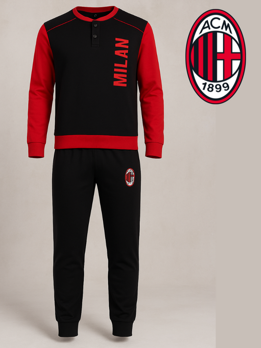 Pigiama uomo MILAN in caldo cotone - T10 1180