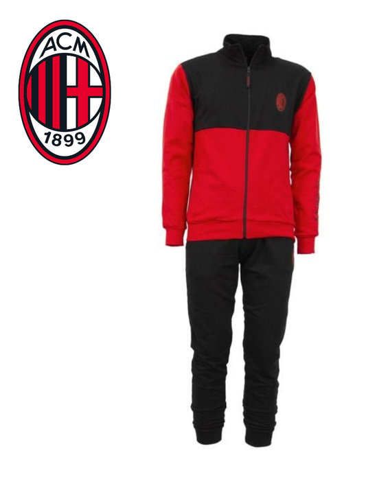 Tuta ragazzo MILAN in felpa full zip - F20 1085