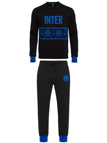 Tuta da uomo felpata INTER NATALIZIA - PIGI F10 N001
