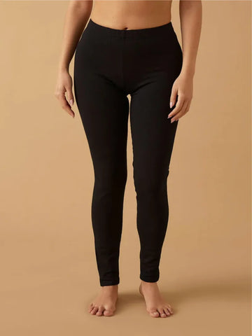 Leggings Donna Taglia Maxi in Caldo Cotone Jadea 4200