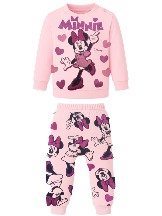 SABOR - Pigiama neonato MINNIE in cotone felpato - 2057