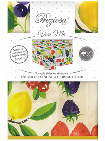 PREZIOSA - Tovaglia VIVA ME Antimacchia No Stiro Idrorepellente