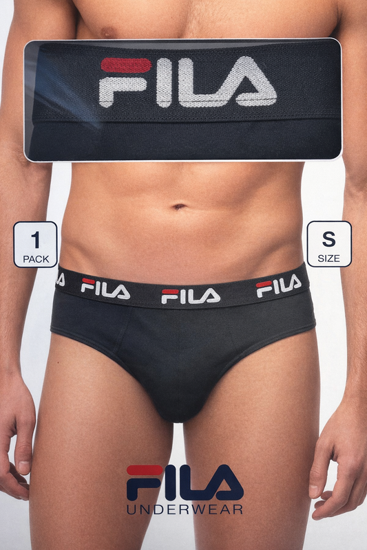 FILA - Slip uomo elastico esterno 3 Pezzi - FU5233