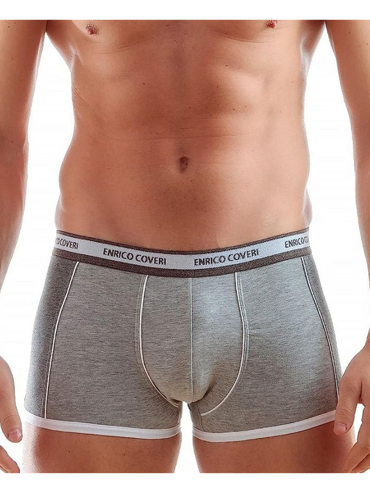 ENRICO COVERI - EB1003 Boxer uomo cotone elasticizzato Assortito - 6 pezzi