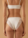 Slip Donna Jadea 8013 Taglio Laser e Pizzo - 6 Pezzi