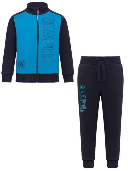 Tuta ragazzo SSC NAPOLI in felpa full zip - F20 1160