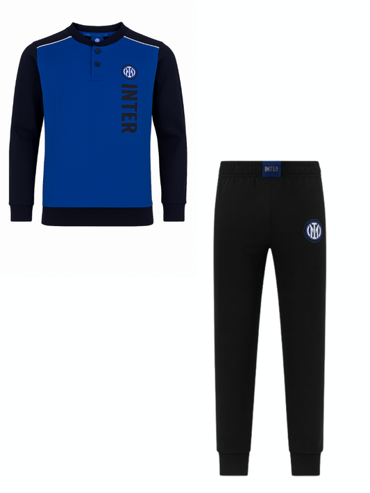 Pigiama uomo INTER in caldo cotone - T10 1185