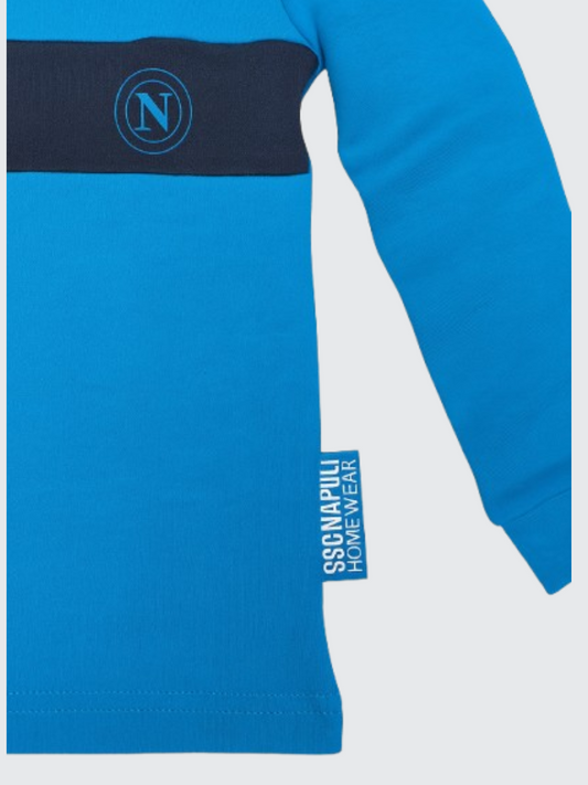Pigiama uomo SSC NAPOLI in caldo cotone - T10 1195