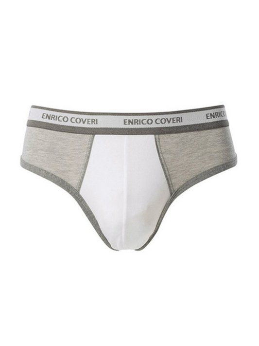 ENRICO COVERI - ES1003 Slip uomo cotone elasticizzato - 6 pezzi
