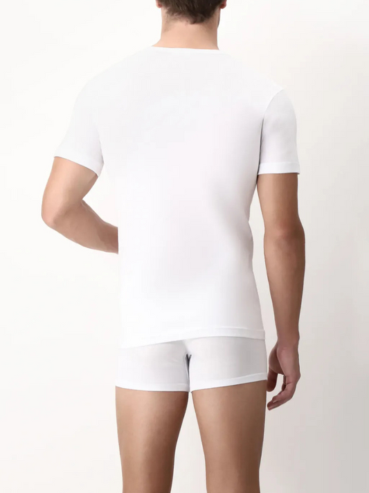 CAGI - T-shirt Serafino Uomo in cotone - 1308
