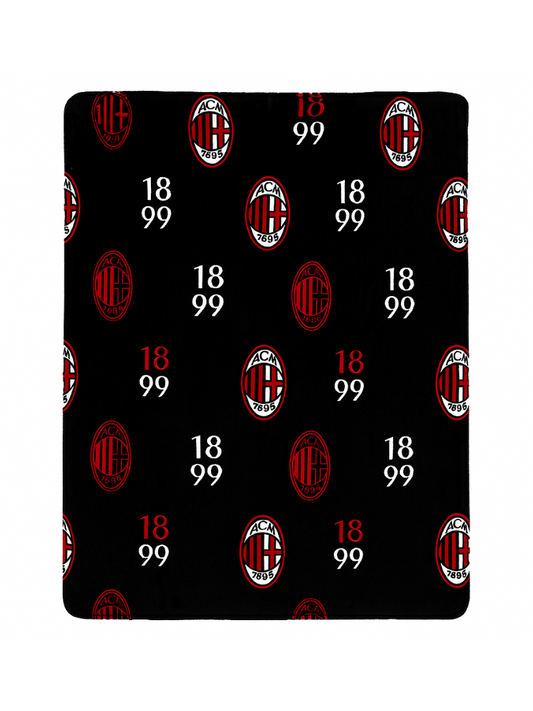 Plaid in Coral A.C MILAN 150x210
